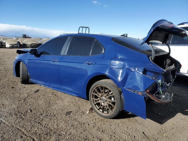 4T1G11BK6PU075090 - 2023 TOYOTA CAMRY SE NIGHT SHADE BLUE photo 2