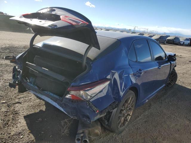 4T1G11BK6PU075090 - 2023 TOYOTA CAMRY SE NIGHT SHADE BLUE photo 3