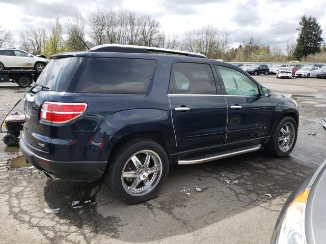 5GZEV33738J146978 - 2008 SATURN OUTLOOK XR BLUE photo 3