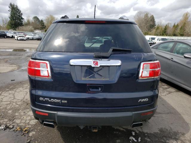 5GZEV33738J146978 - 2008 SATURN OUTLOOK XR BLUE photo 6