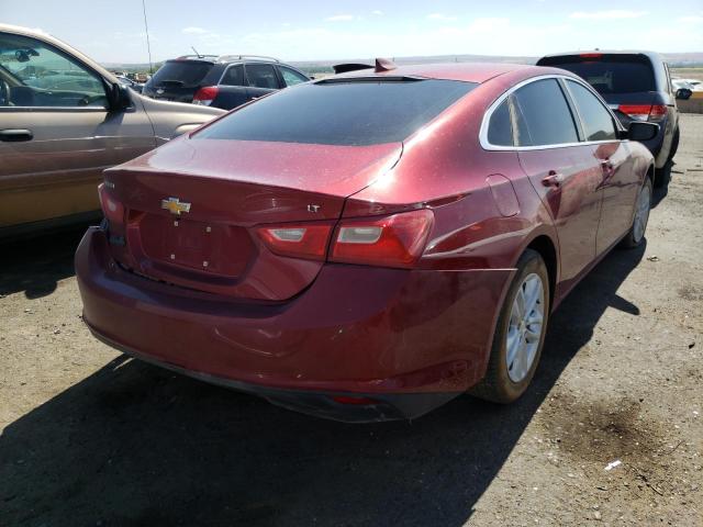 1G1ZD5ST6JF234201 - 2018 CHEVROLET MALIBU LT RED photo 4