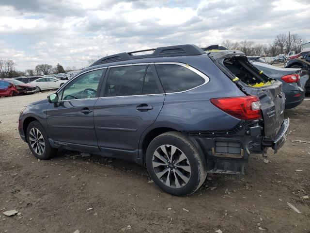 4S4BSENC9G3337175 - 2016 SUBARU OUTBACK 3.6R LIMITED BLUE photo 2