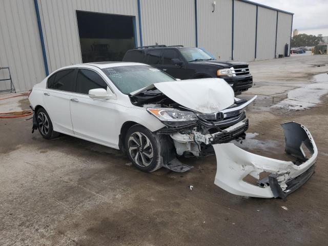 1HGCR2F92GA004139 - 2016 HONDA ACCORD EXL WHITE photo 4