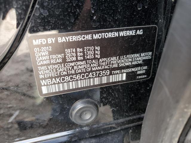 WBAKC8C56CC437359 - 2012 BMW 750 LXI BLACK photo 12