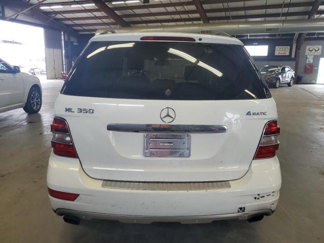 4JGBB86E79A491299 - 2009 MERCEDES-BENZ ML 350 WHITE photo 6