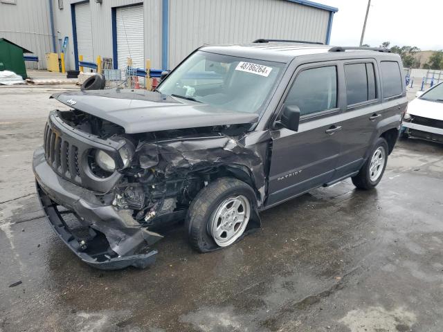 1C4NJPBB1ED823062 - 2014 JEEP PATRIOT SPORT GRAY photo 1