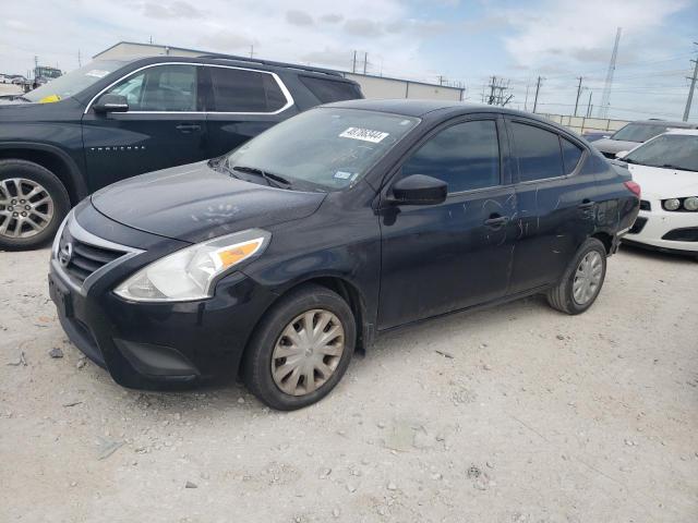 3N1CN7AP0GL912825 - 2016 NISSAN VERSA S BLACK photo 1