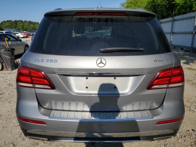 4JGDA5HB2GA711071 - 2016 MERCEDES-BENZ GLE 350 4MATIC SILVER photo 6