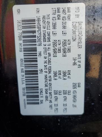 1A8HX58P67F520278 - 2007 CHRYSLER ASPEN LIMITED 黑色 照片 13