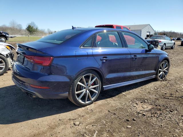 WAUB1GFF8J1083809 - 2018 AUDI S3 PREMIUM PLUS BLUE photo 3