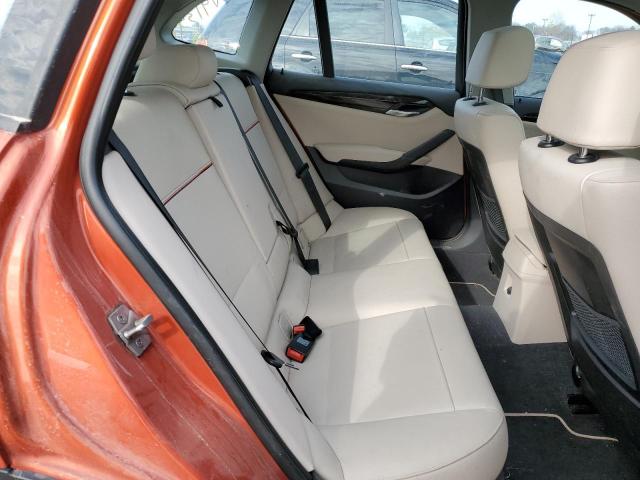 WBAVM5C58EVV91359 - 2014 BMW X1 XDRIVE35I ORANGE photo 10