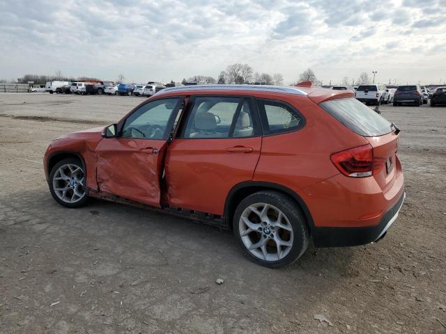 WBAVM5C58EVV91359 - 2014 BMW X1 XDRIVE35I ORANGE photo 2