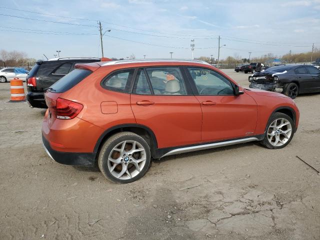 WBAVM5C58EVV91359 - 2014 BMW X1 XDRIVE35I ORANGE photo 3