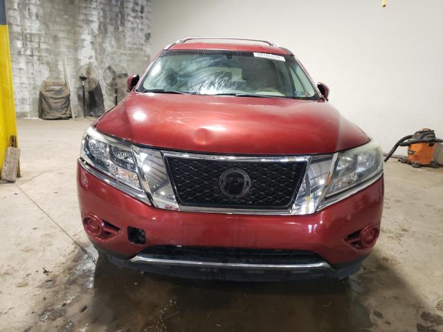 5N1AR2MM3EC610611 - 2014 NISSAN PATHFINDER S MAROON photo 5