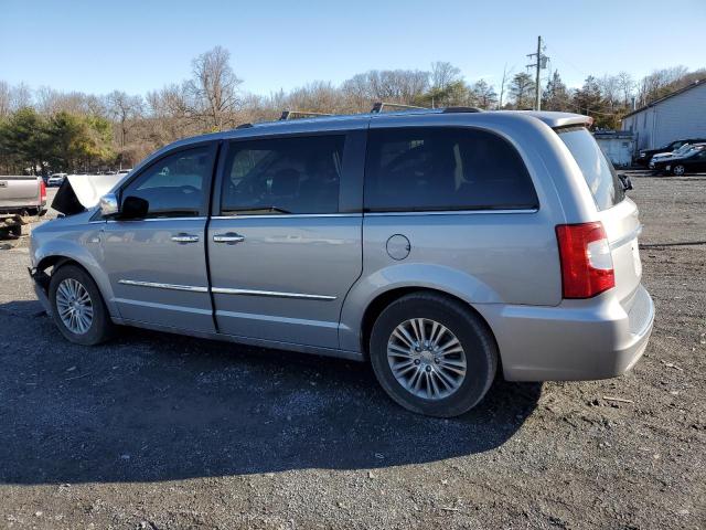 2C4RC1CG2ER311522 - 2014 CHRYSLER TOWN & COU TOURING L SILVER photo 2