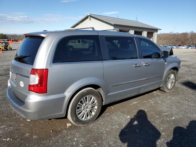 2C4RC1CG2ER311522 - 2014 CHRYSLER TOWN & COU TOURING L SILVER photo 3