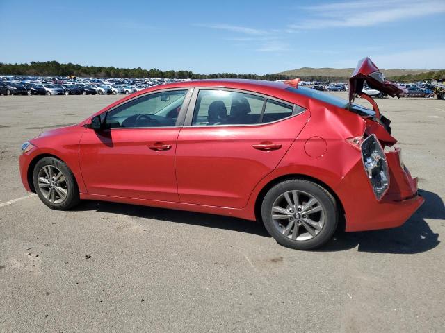 5NPD84LF7HH116411 - 2017 HYUNDAI ELANTRA SE RED photo 2