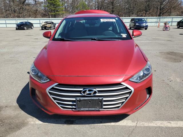 5NPD84LF7HH116411 - 2017 HYUNDAI ELANTRA SE RED photo 5