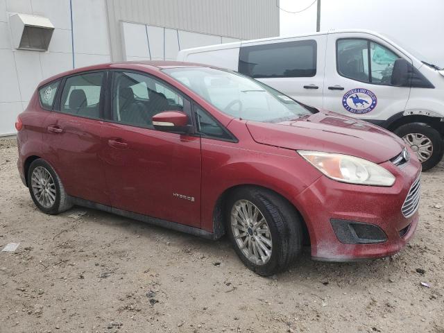 1FADP5AU5DL519681 - 2013 FORD C-MAX SE RED photo 4