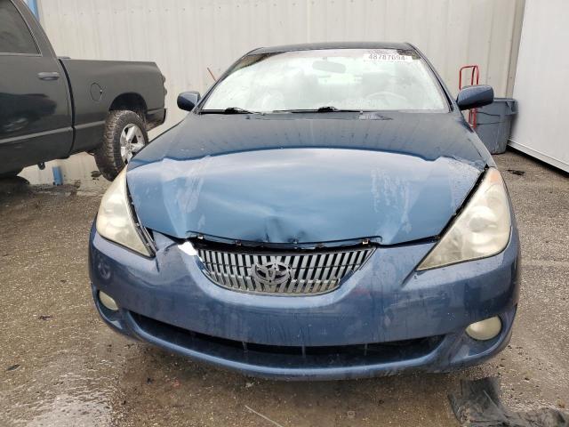 4T1CE38P45U521784 - 2005 TOYOTA CAMRY SOLA SE BLUE photo 5