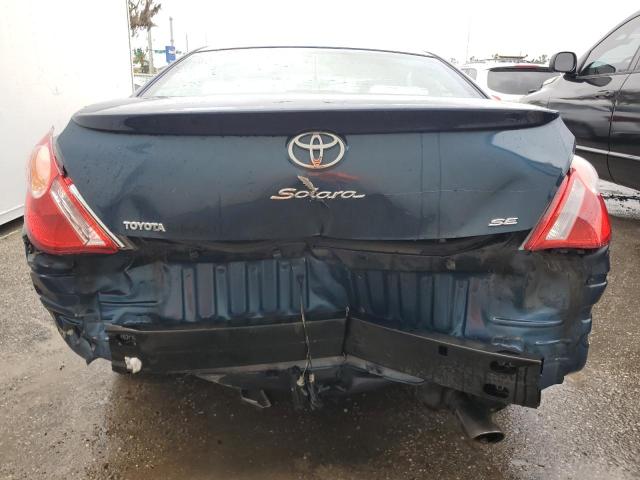 4T1CE38P45U521784 - 2005 TOYOTA CAMRY SOLA SE BLUE photo 6