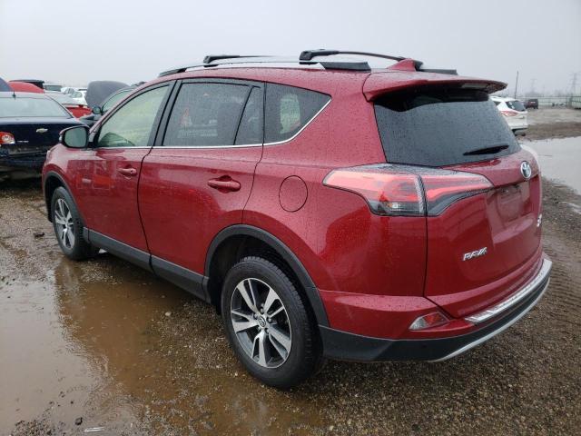 JTMRFREV4JD228205 - 2018 TOYOTA RAV4 ADVENTURE BURGUNDY photo 2