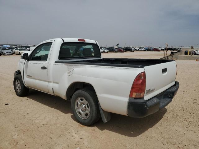 5TENX22N78Z558526 - 2008 TOYOTA TACOMA WHITE photo 2