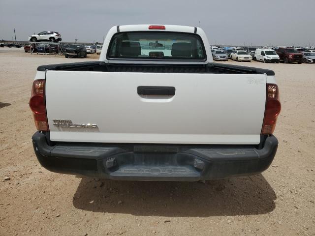 5TENX22N78Z558526 - 2008 TOYOTA TACOMA WHITE photo 6