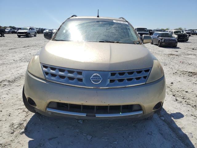 JN8AZ08W97W630369 - 2007 NISSAN MURANO SL CREAM photo 5