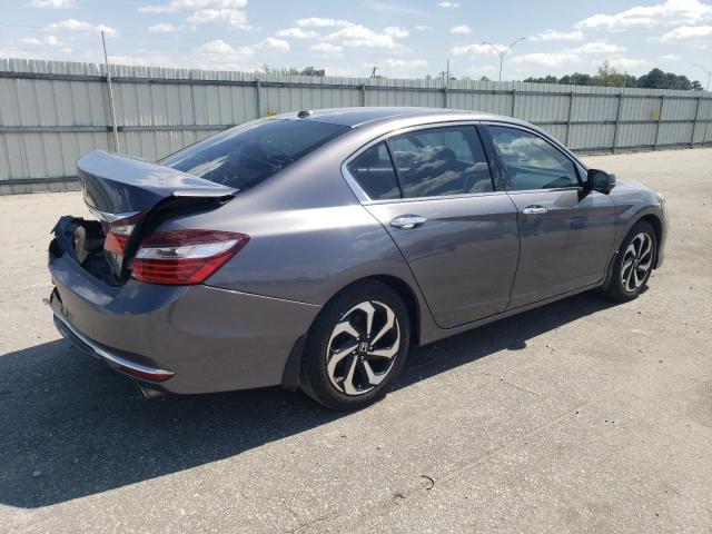 1HGCR3F02GA008571 - 2016 HONDA ACCORD EXL GRAY photo 3