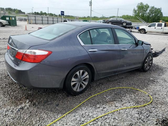 1HGCR2F31DA101579 - 2013 HONDA ACCORD LX GRAY photo 3