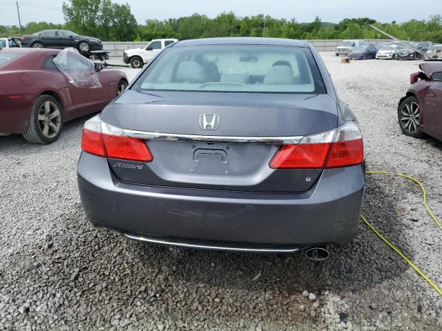 1HGCR2F31DA101579 - 2013 HONDA ACCORD LX GRAY photo 6