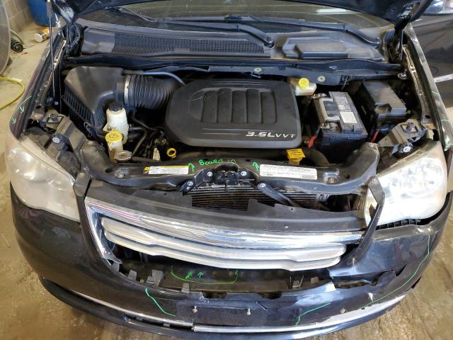 2C4RC1CGXCR323138 - 2012 CHRYSLER TOWN & COU TOURING L CHARCOAL photo 12