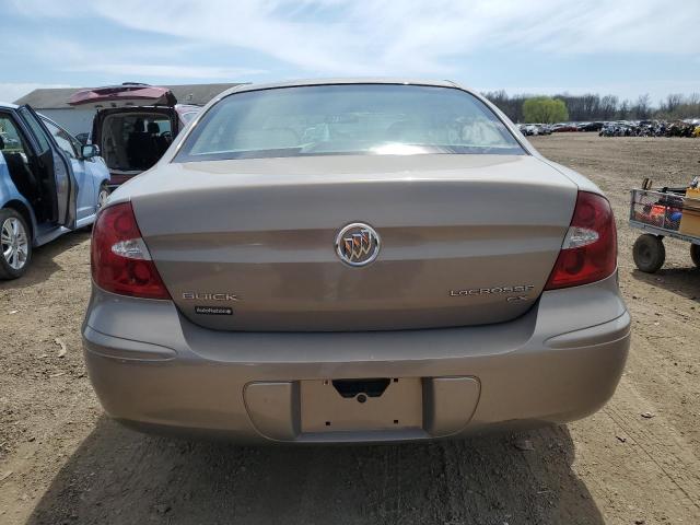 2G4WC582871120868 - 2007 BUICK LACROSSE CX TAN photo 6