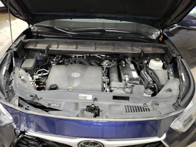 5TDHZRBHXLS521499 - 2020 TOYOTA HIGHLANDER XLE Mavi foto 12