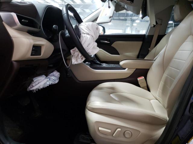 5TDHZRBHXLS521499 - 2020 TOYOTA HIGHLANDER XLE Mavi foto 7