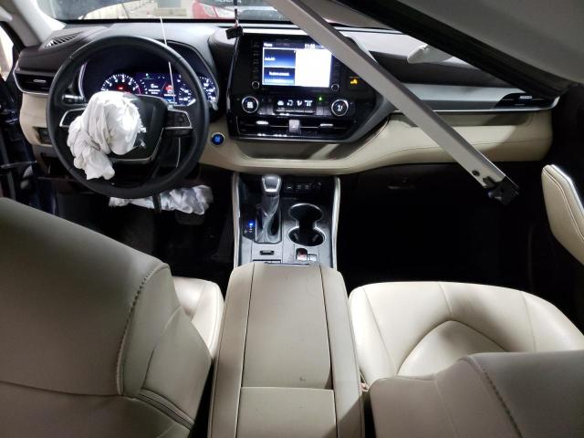 5TDHZRBHXLS521499 - 2020 TOYOTA HIGHLANDER XLE Mavi foto 8