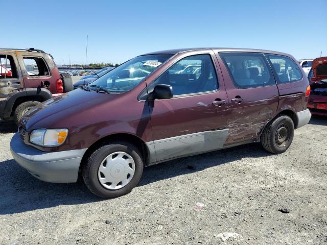 4T3ZF19C6XU132467 - 1999 TOYOTA SIENNA CE BURGUNDY photo 1