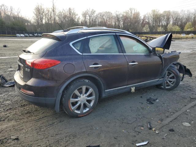 JNKAJ09F78M359146 - 2008 INFINITI EX35 BASE Բորդո լուսանկար 3