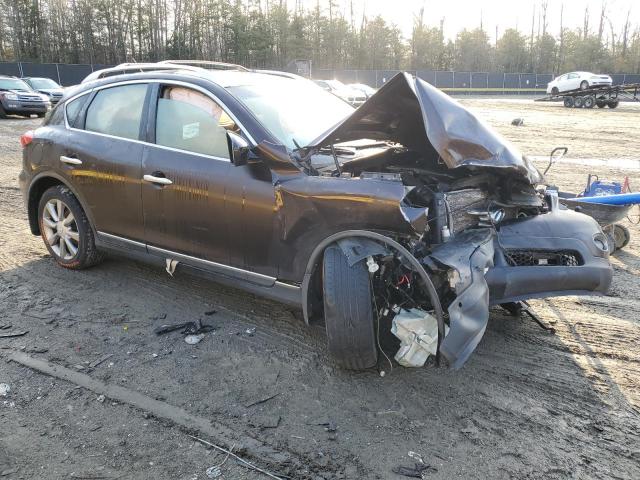 JNKAJ09F78M359146 - 2008 INFINITI EX35 BASE Բորդո լուսանկար 4