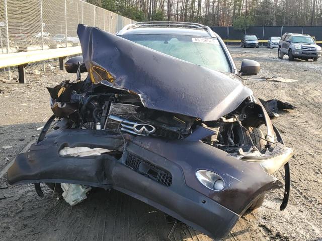 JNKAJ09F78M359146 - 2008 INFINITI EX35 BASE Բորդո լուսանկար 5