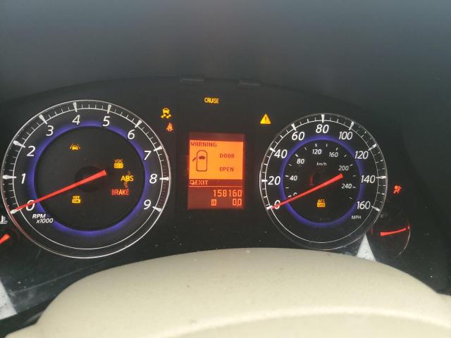 JNKAJ09F78M359146 - 2008 INFINITI EX35 BASE Բորդո լուսանկար 9