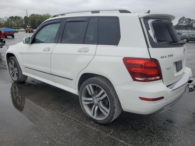 WDCGG5HB3EG334495 - 2014 MERCEDES-BENZ GLK 350 WHITE photo 2