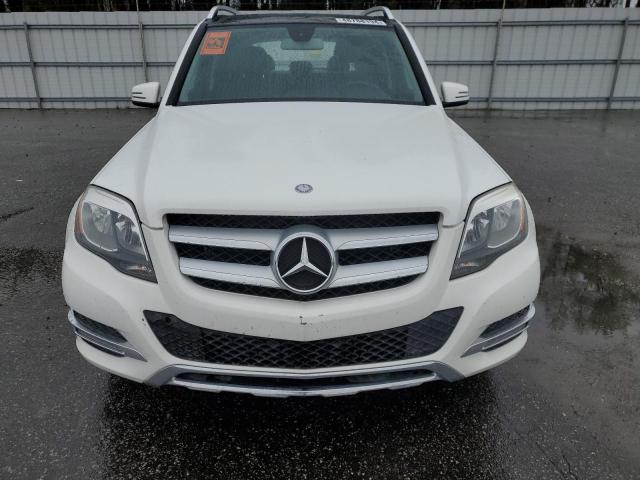 WDCGG5HB3EG334495 - 2014 MERCEDES-BENZ GLK 350 WHITE photo 5