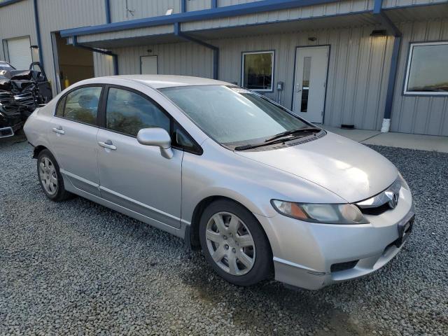 19XFA1F50BE041738 - 2011 HONDA CIVIC LX SILVER photo 4