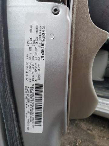 2C4RC1BG7CR282579 - 2012 CHRYSLER TOWN & COU TOURING ვერცხლისფერი ფოტო 14