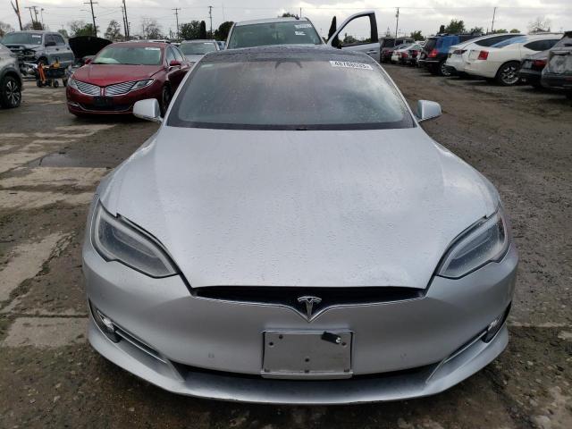 5YJSA1E45HF200781 - 2017 TESLA MODEL S Արծաթագույն լուսանկար 5