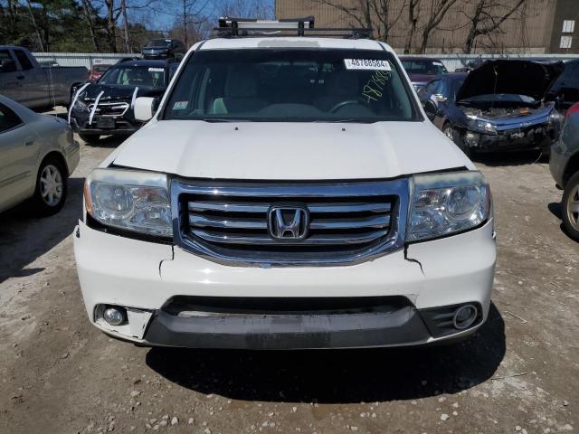 5FNYF4H48DB061636 - 2013 HONDA PILOT EX WHITE photo 5