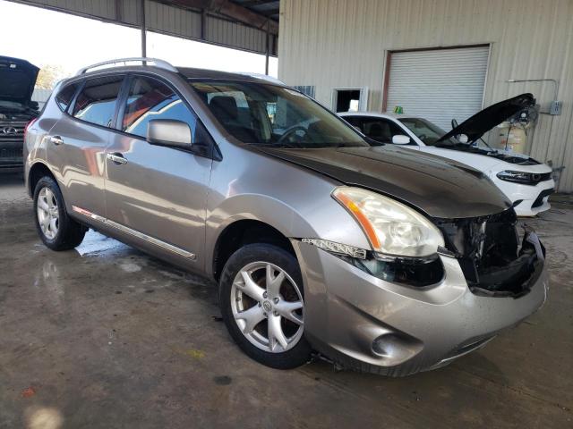 JN8AS5MT1BW570920 - 2011 NISSAN ROGUE S GRAY photo 4