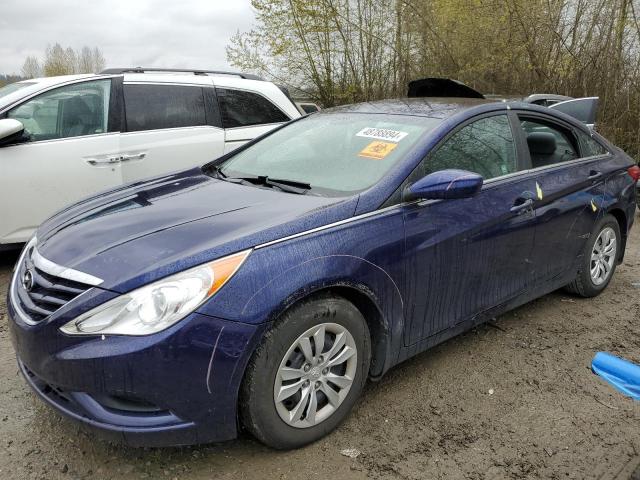 5NPEB4AC1BH242849 - 2011 HYUNDAI SONATA GLS BLUE photo 1